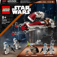 75378 LEGO® Star Wars™ Mandalorian BARC greitaeigio motociklo pabėgimas